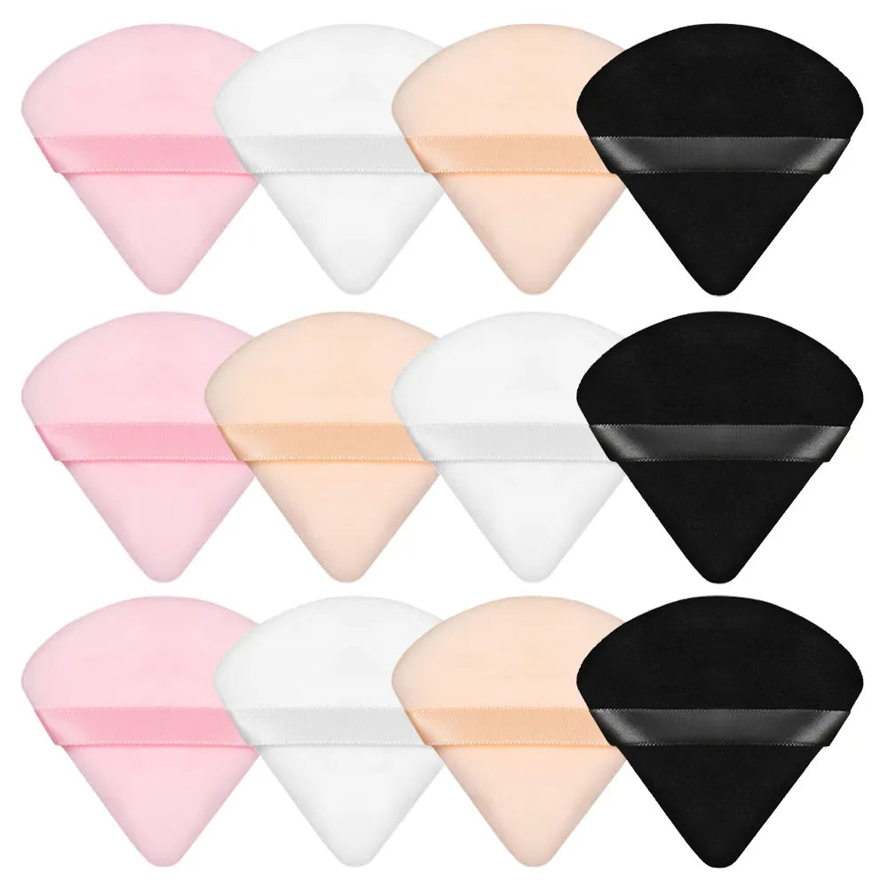 Triangle Cosmetic Powder Puffs