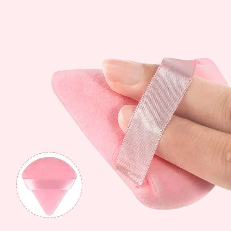 Triangle Cosmetic Powder Puffs